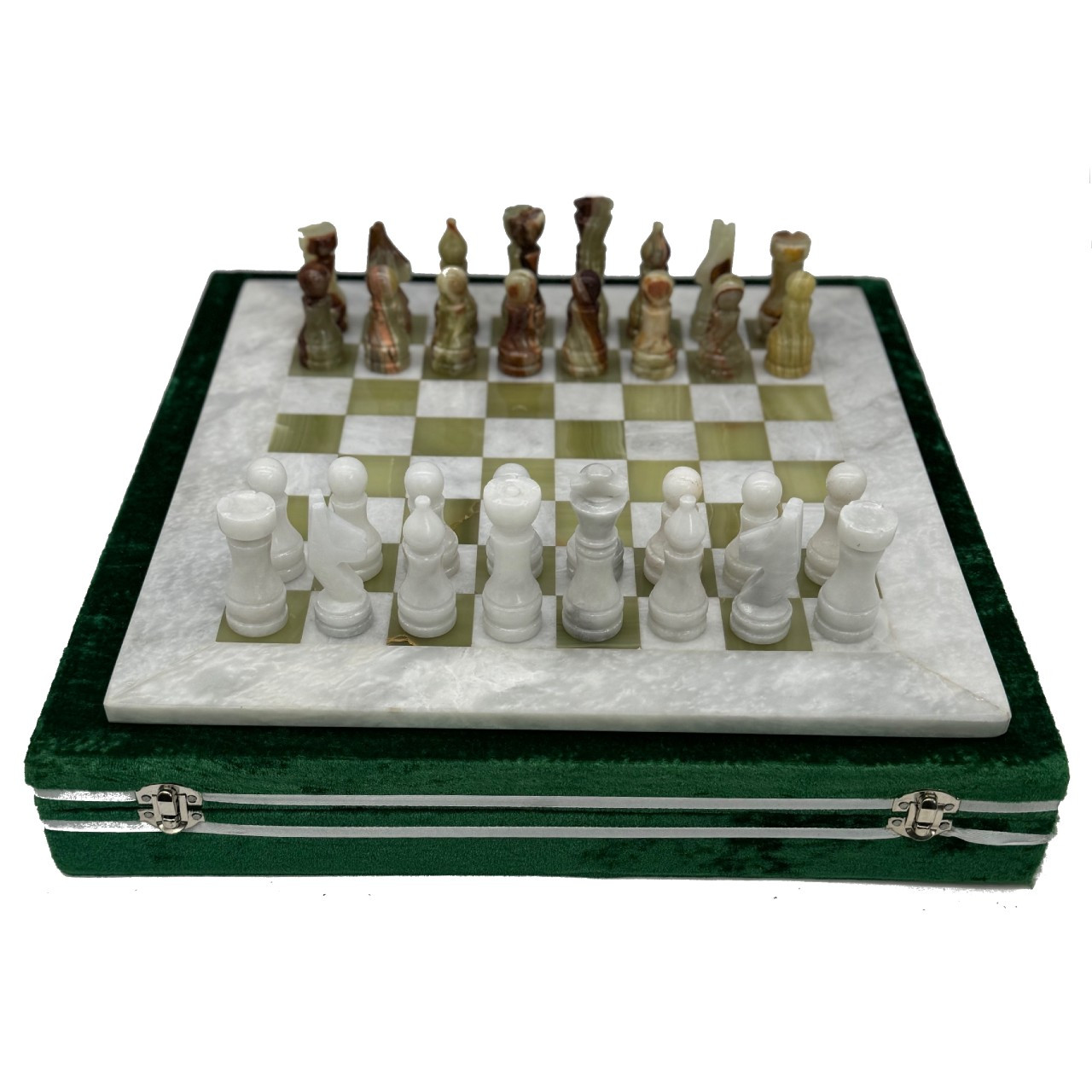 Onyx marble hot sale chess set