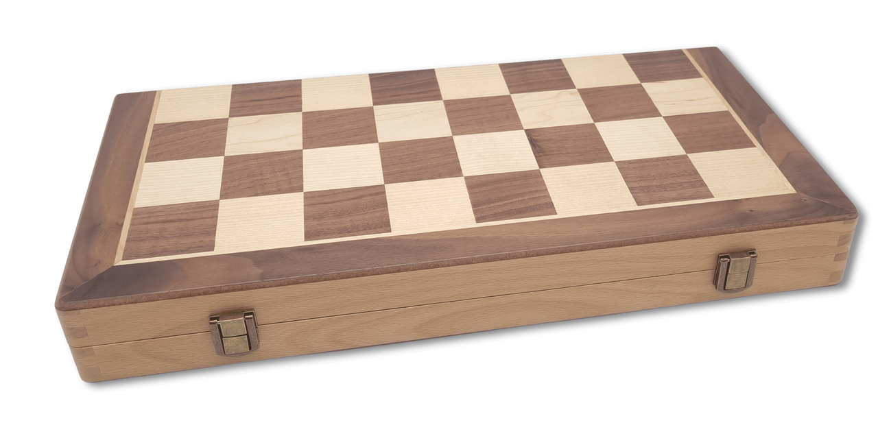 Flip Chess and Checkers Board - 40cm | Chess World