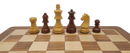 London Coffee Table Chess Set - pieces