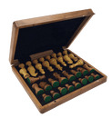 York Pieces in Complimentary Rex Noir Wooden Storage Box ajar