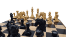 Prague Prestige Chess Set - detail