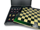Emerald knights themed chess set - box