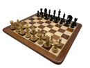 Rex Noir Solid Timber Chessboard Classic - with pieces