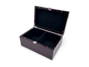 Dal Rossi Mahogany Storage Box for Chess Pieces - open