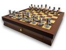 Segreto Grande Drawers Chess Set - side view