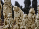 Berkeley Chess Reynard The Fox (Brown) Chessmen pieces (BC2015) set2