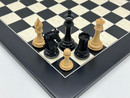 Board featured with Dal Rossi 105mm Ebony/Boxwood Double Weighted Chess Pieces