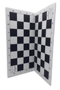 Tournament Chess Set 95mm Double Weighted Pieces with Folding Board (PP963&BB002) black and white