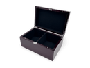 Dal Rossi Mahogany Storage Box for Chess Pieces - open
