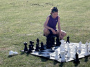Giant Chess 30cm Garden / Outdoor Chess Set