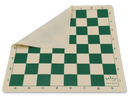 Tournament Silicone Chess Board (BB003) green and beige - roll up