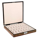 Dal Rossi 50cm Mosaic Finish Chess Board with Storage Compartment (Board Only) (L2268DR) open