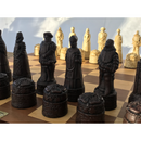 Berkeley Chess English Heritage (Brown) Chessmen pieces (BC2008) set3