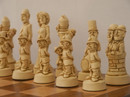 Berkeley Chess Movie Stars (Brown) Chessmen pieces (BC2011) light4