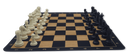 Grandmaster Mousepad Chess Set – Woodgrain Edition