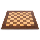 Walnut and Sycamore Deluxe Chessboard