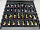 Emerald Knights Chess Set - chess pieces