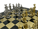 Emerald Knights Chess Set - detail action