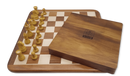 Rex Noir London Classic Double Weighted Acacia Staunton Chess Pieces board and box