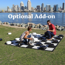 Optional Giant Checkers Pieces