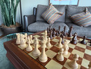 Regal Harmony Storage Chess Set - lifestyle - detail