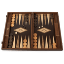 Backgammon luxury set wenge walnut wood handmade side racks