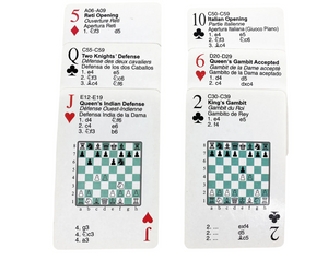 Chess Themed Poker Cards Chess Themed Poker Cards