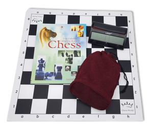 Ultimate Chess Starter Pack: Chessboard, Chess pieces, Chess Clocks, Chess Book
