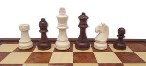 Regal Harmony Storage Chess Set with drawers and wooden Staunton pieces - pieces