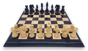 Prague Prestige Chess Set - front view