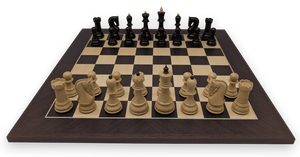 Zagreb Zeal Chess Set - front view