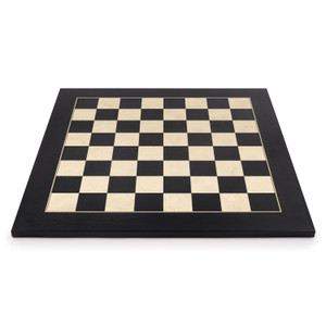 Dal Rossi 50cm Black / Erable Chess Board Dal Rossi 50cm Black / Erable Chess Board