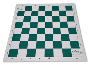Plastic Folding Tournament Size 50cm Chess Board (BB002) green and beige