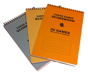 A5 Chess Score Book (AS101) A5 Chess Score Book (AS101)