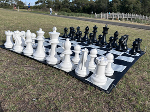 Giant Chess 40cm Giant Chess Outdoor / Indoor Set