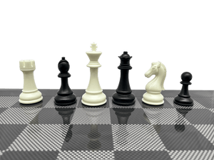 Carbon Elite Chess Set - chess pieces Carbon Elite Chess Set - chess pieces