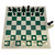 Tournament Chess Set 95mm Single Weighted Pieces with Roll up Board (PP953&BB001) from above