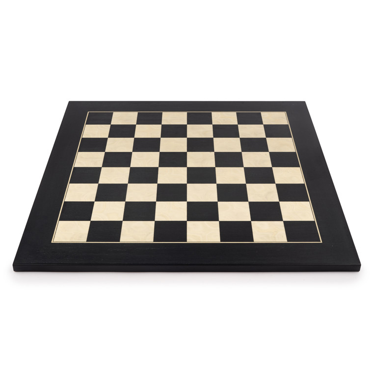 Dal Rossi 50cm Black / Erable Chess Board