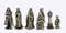 Dal Rossi Lord of the Rings Themed Pewter Chess Pieces (L2221DR) light pieces
