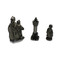 Dal Rossi Lord of the Rings Themed Pewter Chess Pieces (L2221DR) light close