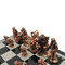 Dal Rossi Lord of the Rings Themed Pewter Chess Pieces (L2221DR) on board 2