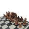 Dal Rossi Lord of the Rings Themed Pewter Chess Pieces (L2221DR) on board 7