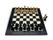 Board featured with Dal Rossi 105mm Ebony/Boxwood Double Weighted Chess Pieces