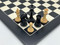Board featured with Dal Rossi 105mm Ebony/Boxwood Double Weighted Chess Pieces