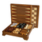 7 in 1 Walnut 33cm Board Game Set (L2052)