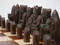 Berkeley Chess Isle of Lewis (Brown) Chessmen pieces (BC2001)
