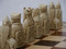 Berkeley Chess Isle of Lewis (Brown) Chessmen pieces (BC2001) white rear