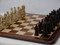 Berkeley Chess Camelot (Brown) Chessmen pieces (BC2006) side board