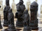 Berkeley Chess Camelot (Brown) Chessmen pieces (BC2006)