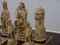 Berkeley Chess Camelot (Brown) Chessmen pieces (BC2006) white pieces